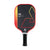 White background, product image of a red JOOLA Essentials Dash pickleball paddle.
