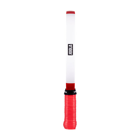White background, image of the JOOLA Wordmark on the side of a Agassi Pro Minature pickleball paddle.