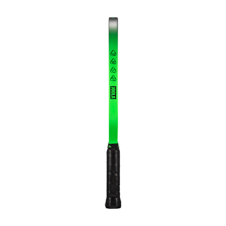 White background, image of the JOOLA edge guard with black icons and green colorway.