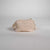 Beige waist bag on a light gray background.