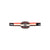 White background, JOOLA table tennis racket with black, red and white.