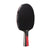 White background, JOOLA Carbon Speed table tennis racket with a black surface, and black and red handle.