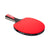 White background, JOOLA Carbon Speed Table Tennis Racket with a Red Surface and a black and red handle.