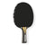 White background, product image of the JOOLA x Hugo Calderano table tennis racket, black rubber surface.
