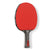 White background, product image showing the JOOLA Infinity Z Carbon Table Tennis Racket, red surface and black hande.