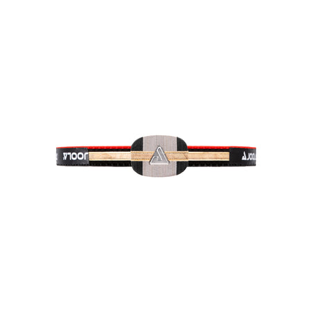 White background, image showing the bottom of a JOOLA Carbon X Table Tennis Racket.