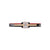 White background, image showing the bottom of a JOOLA Carbon X Table Tennis Racket.