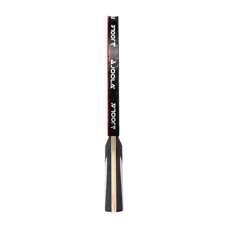 White background, side view of a JOOLA Carbon X Table Tennis Racket.