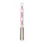 White background, side profile of the JOOLA White Infinity Table Tennis Racket.