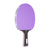 White background, JOOLA Infinity Carbon table tennis racket with a purple surface and gray and purple handle.