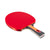 Red JOOLA table tennis racket with a white background.