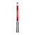 White background, JOOLA Carbon  X Table Tennis Racket in black, red and white.