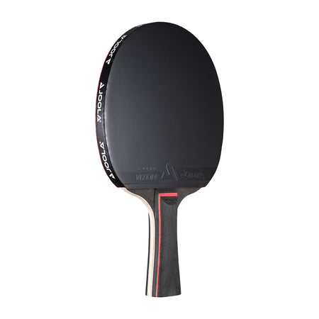 White background, a JOOLA Table Tennis Racket with a black surface.