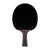 White background, JOOLA Table Tennis racket with a black surface and a black and red handle.