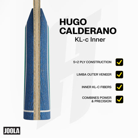 JOOLA Hugo Calderano KL-c Inner Table Tennis Blade - JOOLA USA JOOLA Hugo Calderano KL-c Inner Table Tennis Blade - JOOLA USA