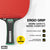 JOOLA Hugo Calderano Duo Pro Table Tennis Racket Set