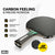 JOOLA Hugo Calderano Carbon Speed Table Tennis Set