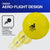 Infographic, for the JOOLA Primo ball that has a Unique Aero-Flight Design.