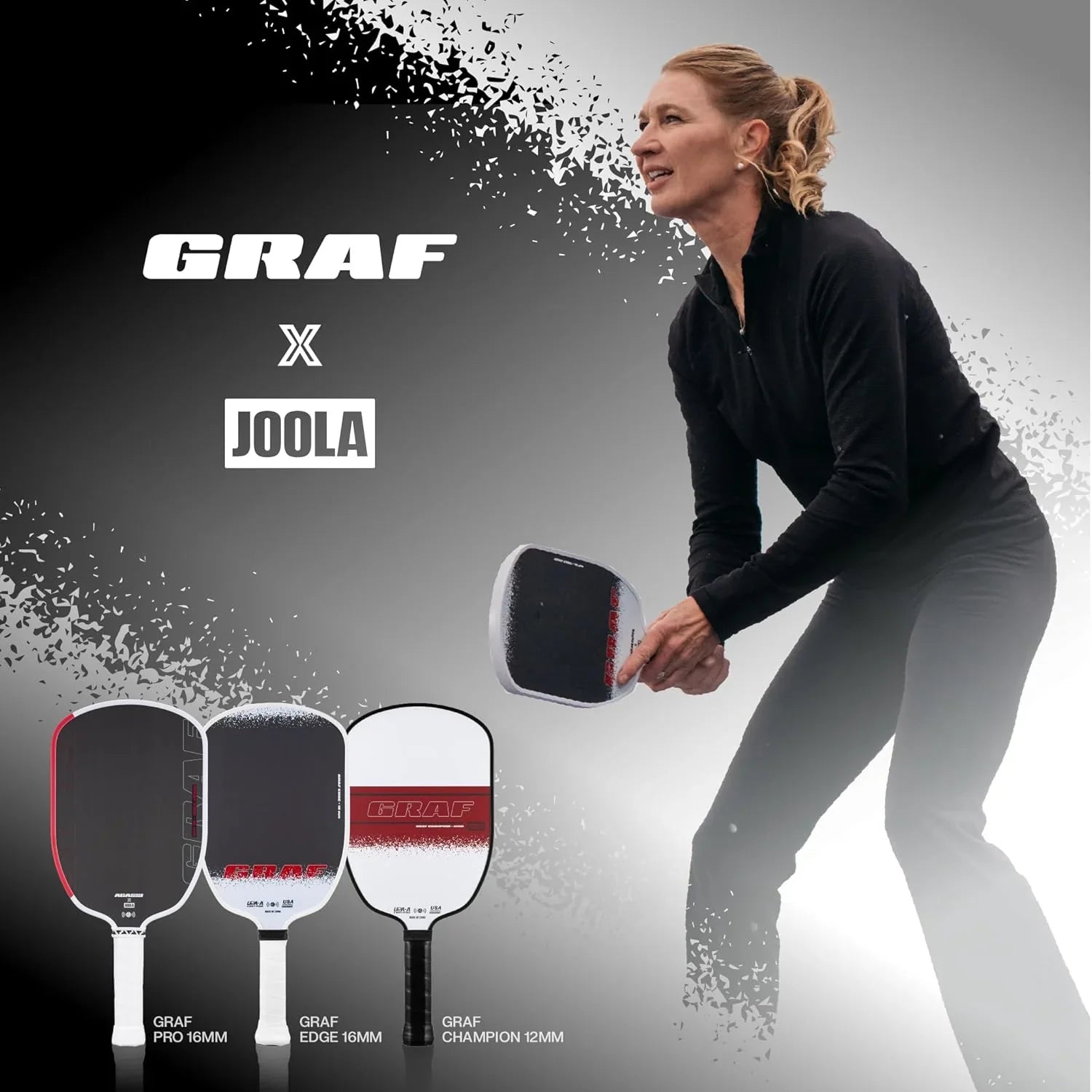 Cheap Joola JOOLA Graf Pro 16mm Pickleball Paddle - JOOLA USA