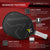 Infographic of the advanced features of the JOOLA Radius pickleball paddle showing the Aero-Curve, Edge-Shield, Sure Grip and Elongated Handle.