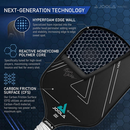 JOOLA Ben Johns Hyperion CFS 16 Pickleball Paddle