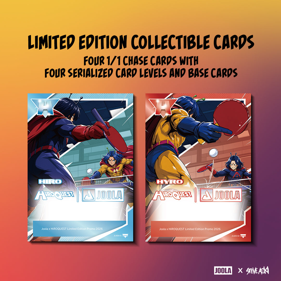 JOOLA x HiROQUEST Limited Edition Cards