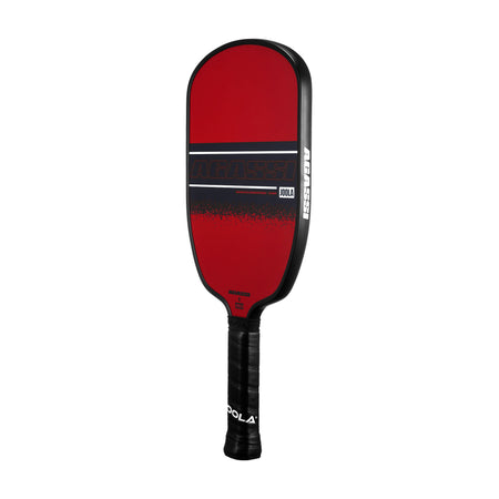 White background, side view of the Agassi x JOOLA Agassi Champion pickleball paddle.