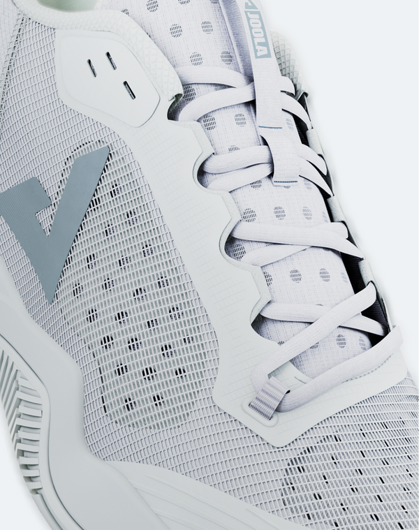 Close up on the JOOLA Women's R4LLy pickleball shoe.
