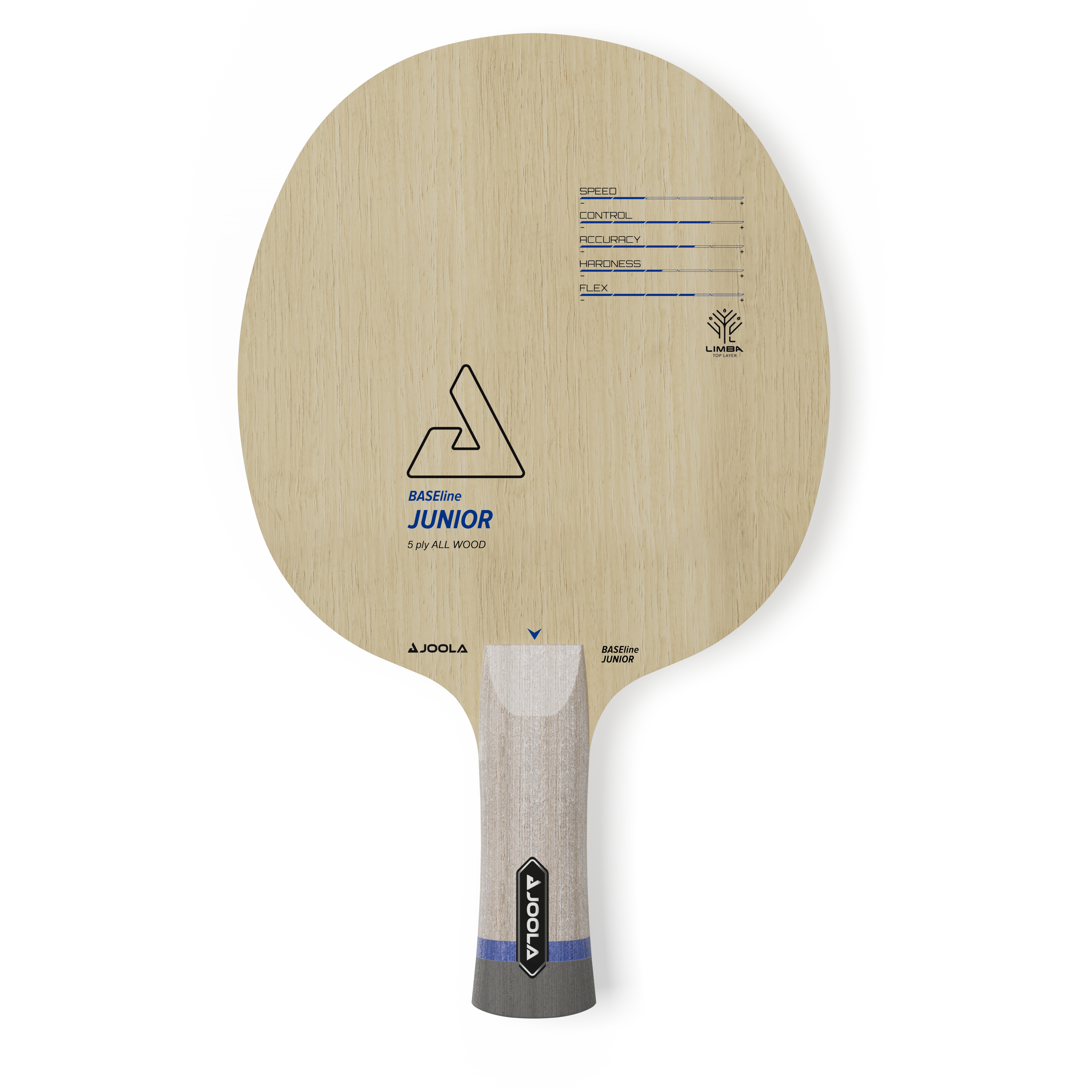 JOOLA BASEline Junior Table tennis paddle with brand logo on a white background.