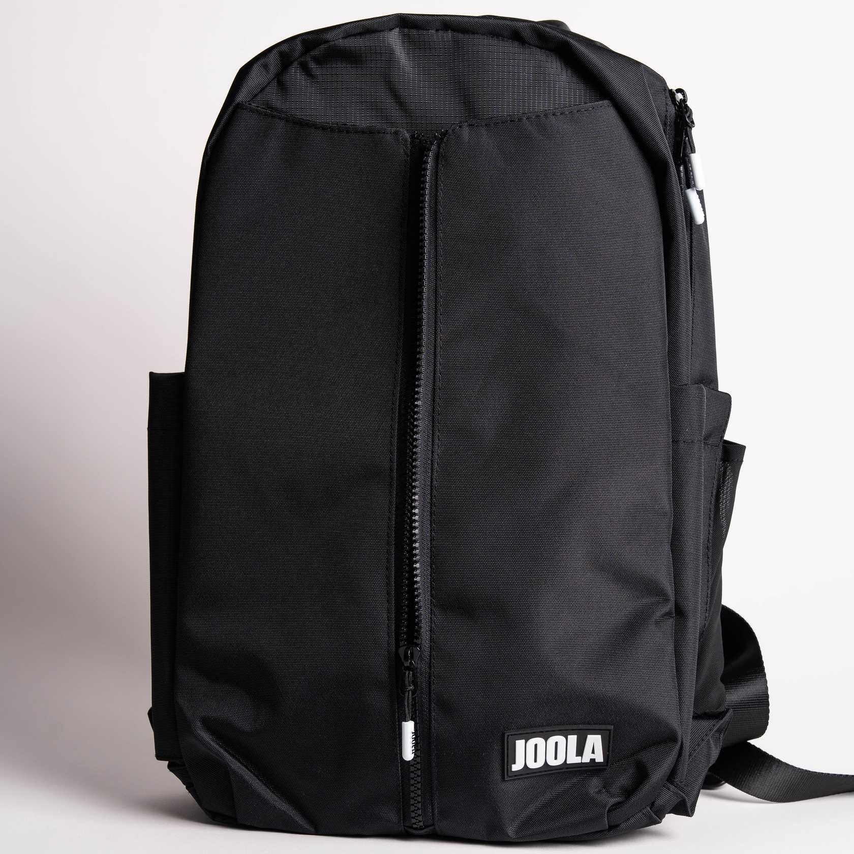 Gray background, product image of the JOOLA Back Pack, Black.