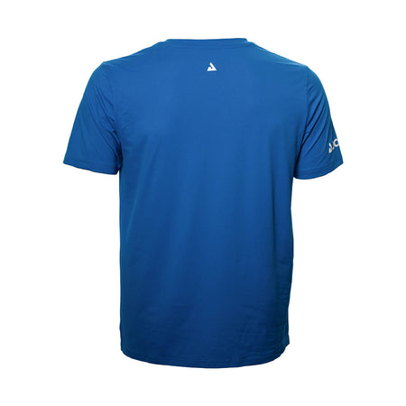 White Background Image: Short-sleeved Ben Johns React Shirt in Nobility Blue #Nobility Blue