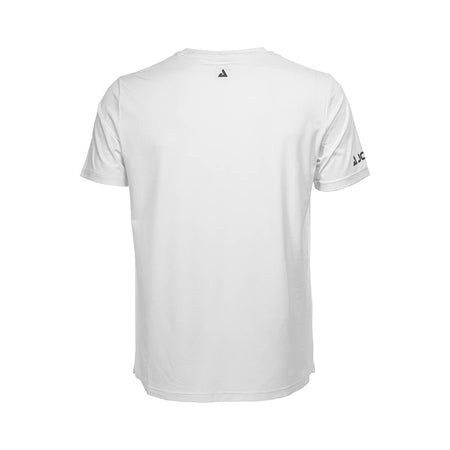 White Background Image: JOOLA Ben Johns React T-Shirt in White (back) #White