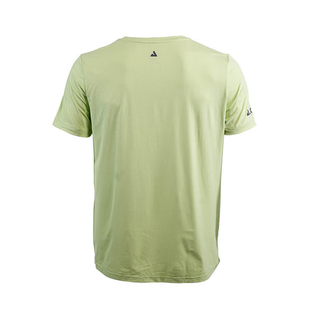 Product image showing the back of the JOOLA Ben Johns React T-shirt, in Mint Cream #Mint Cream