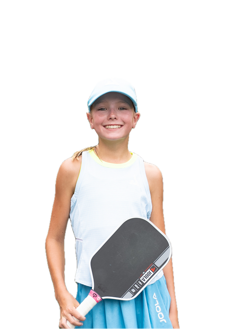 Image of JOOLA junior pro Scout posing with a JOOLA Pro IV.