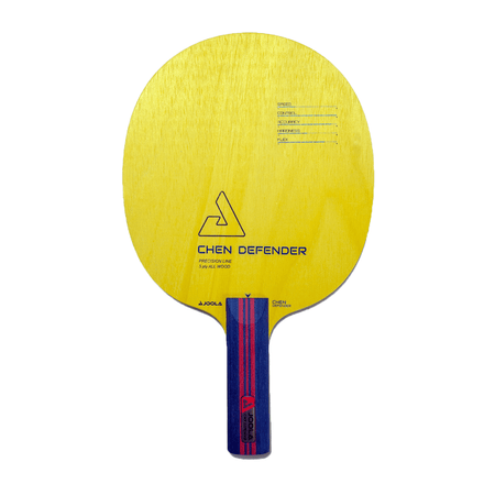 White Background Image: Product Image of the CHEN Defender Table Tennis Racket.