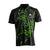 White background image, JOOLA Central Shirt, Black and Green.