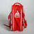 Gray background, image of the JOOLA Tour Elite Pro Pickleball bag, red and white.