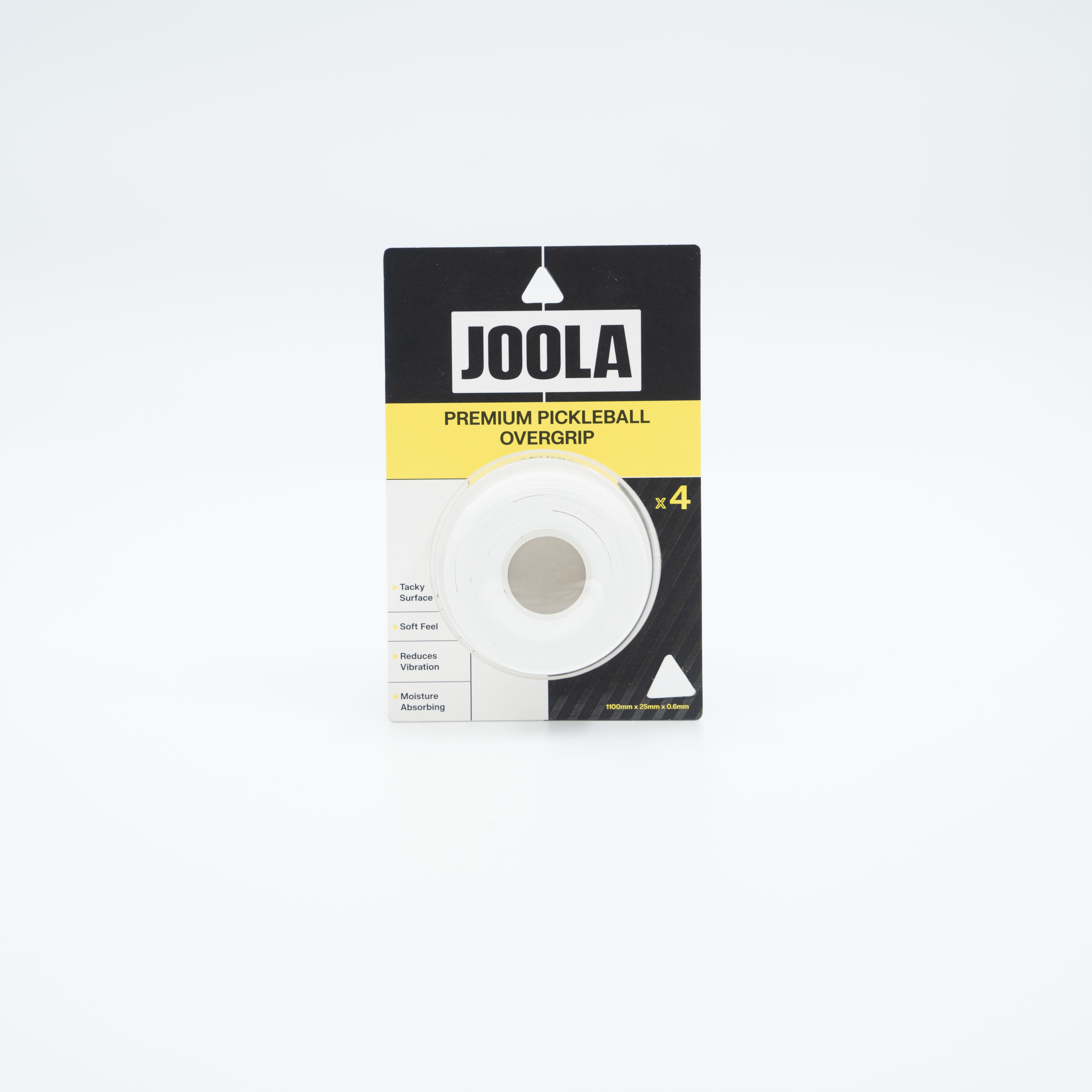 White background, product image of the JOOLA Premium Pickleball Overgrip.