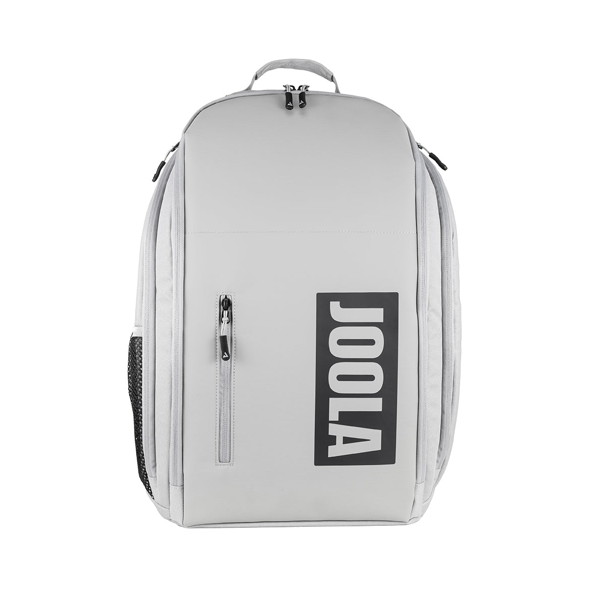 Gray JOOLA Vision II backpack on a white background.