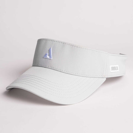 Gray background, product image of the JOOLA Essential Visor, Gravity Gray.