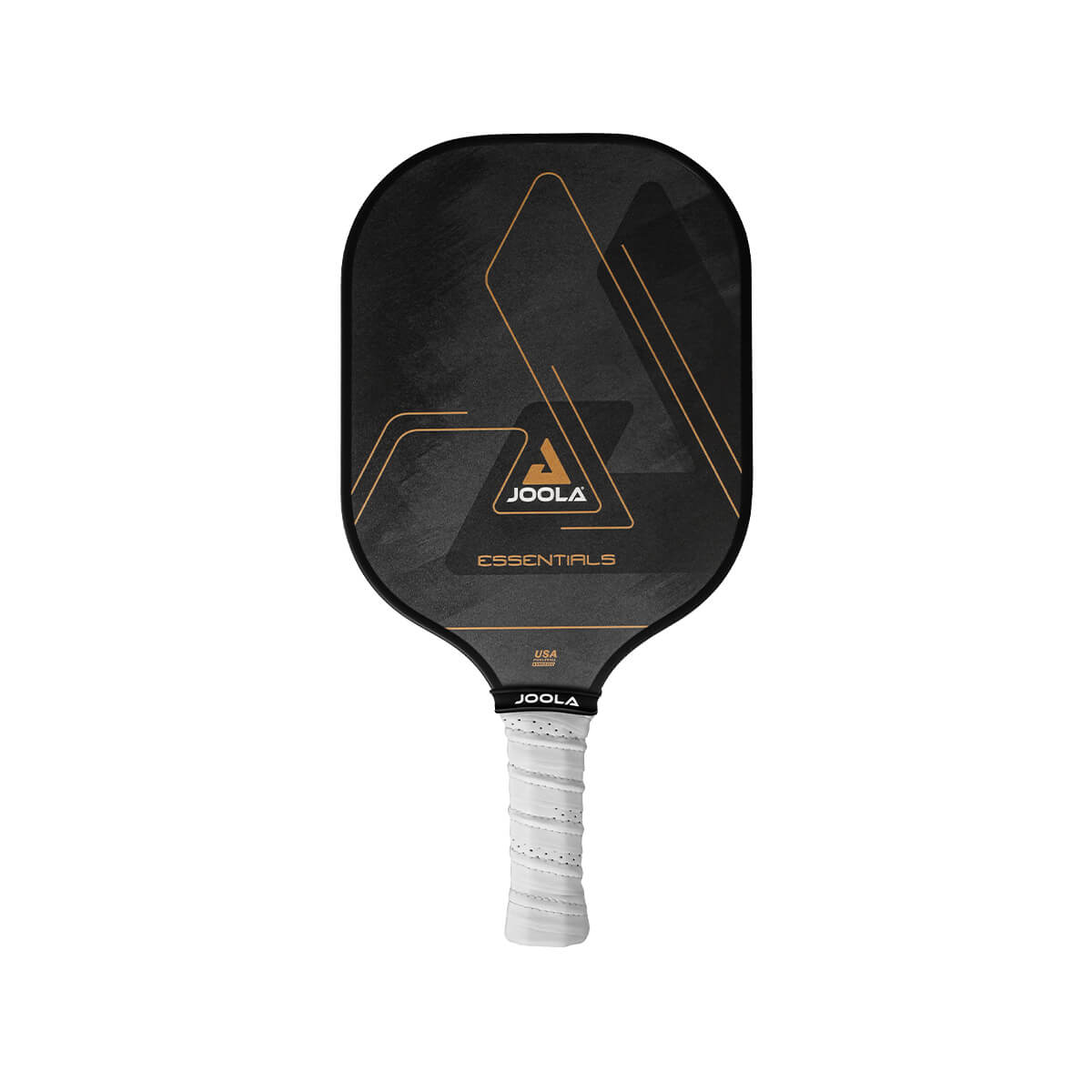 Product photo showing the front of the Black JOOLA Essentials Pickleball Paddle #Black