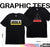 Stylish full graphic of the JOOLA Word Mark and JOOLA Lava logo Graphic tees. 