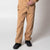 Gray background, image of a pair of JOOLA Fleece Pants, latte.
