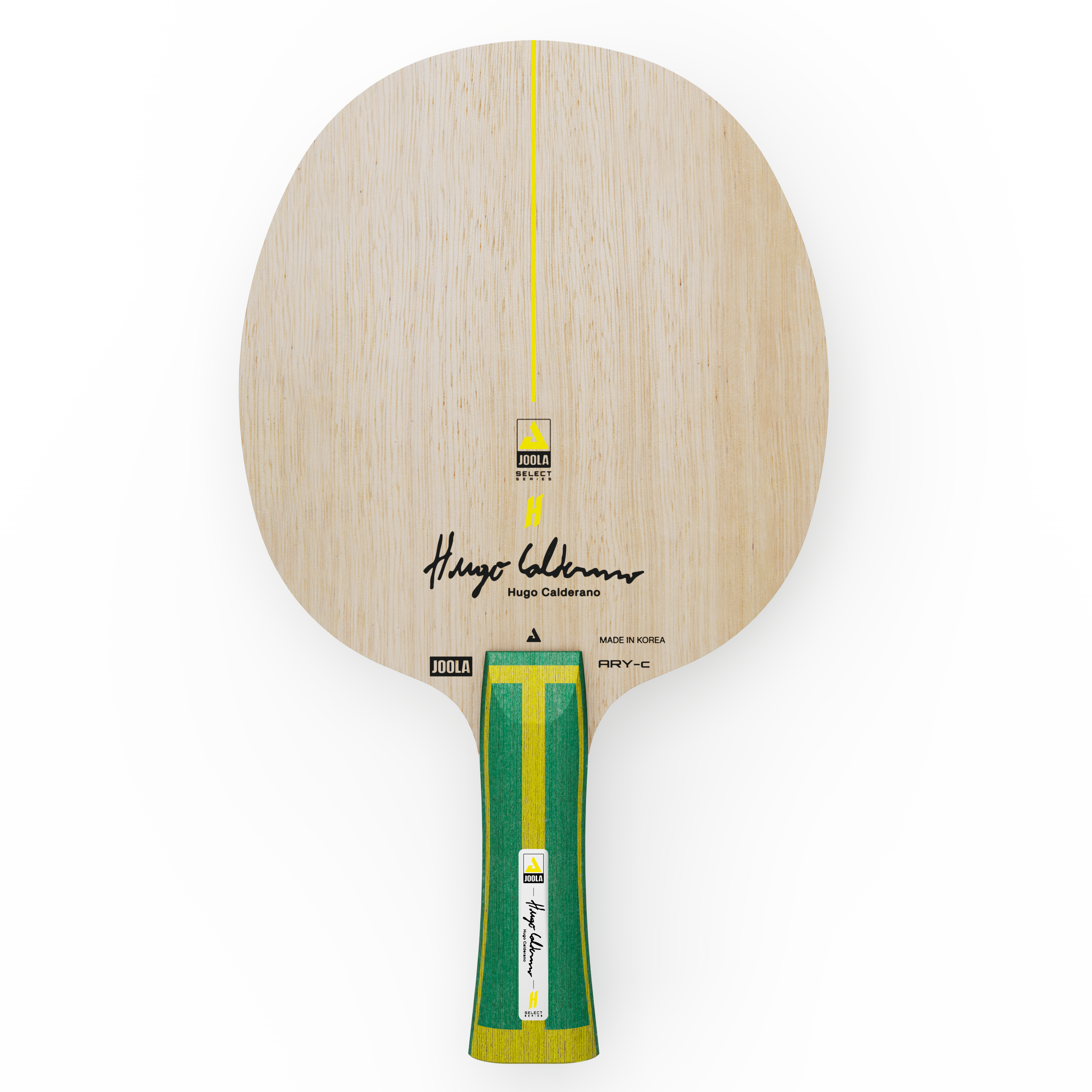 Image showing the front of the JOOLA HC ARY C table tennis blade.