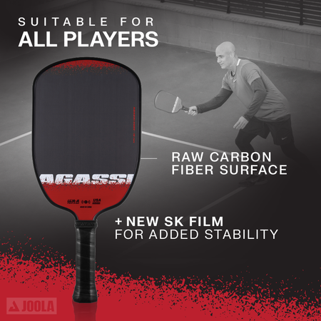JOOLA正規品Andre Agassi Edge - 16 mm パドル JOOLA Agassi Edge 16mm Pickleball Paddle - JOOLA USA