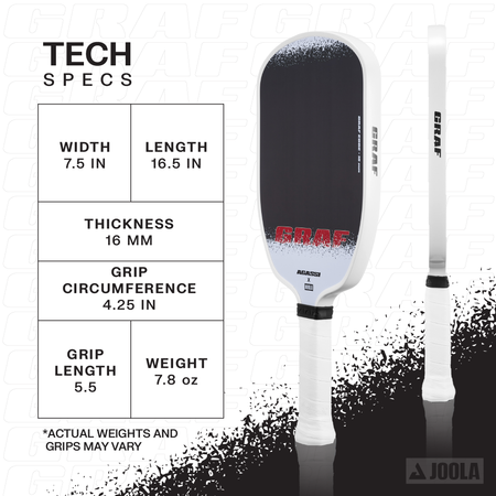 JOOLA Graf Edge 16mm Pickleball Paddle - JOOLA USA JOOLA Graf Edge 16mm Pickleball Paddle - JOOLA USA