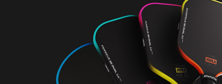 Banner image of the JOOLA 3S Dual Pickleball Paddle line-up.
