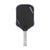 White background image, JOOLA Dekel Bar Perseus Pickleball Paddle, gray handle and white and blue edge guard.