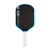 White background, product image showing the JOOLA Hyperion Pro V pickleball paddle with a white handle and blue edge guard.