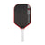 White background, product image of the JOOLA Perseus Pro V with a red edge guard and a white handle.